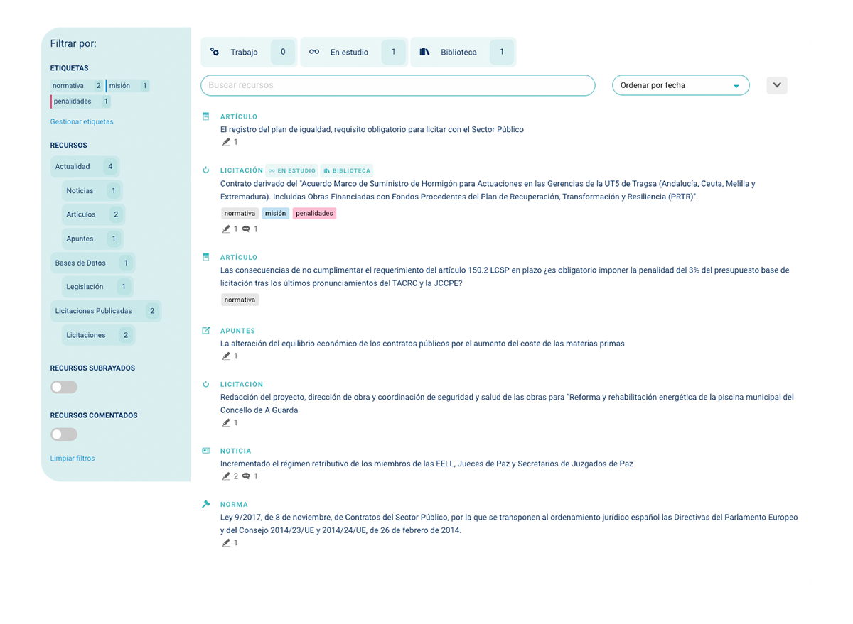 Documentos de trabajo